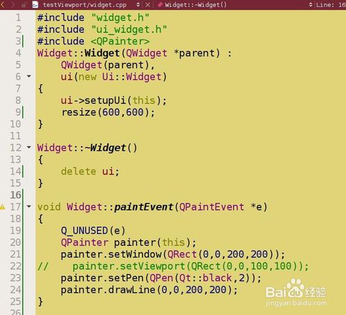 如何理解Qt的viewport视图区?4